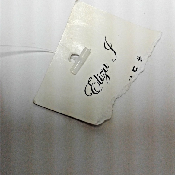 Eliza J Gray Pink Striped Work Career Sheath Dress - Picture 6 of 7